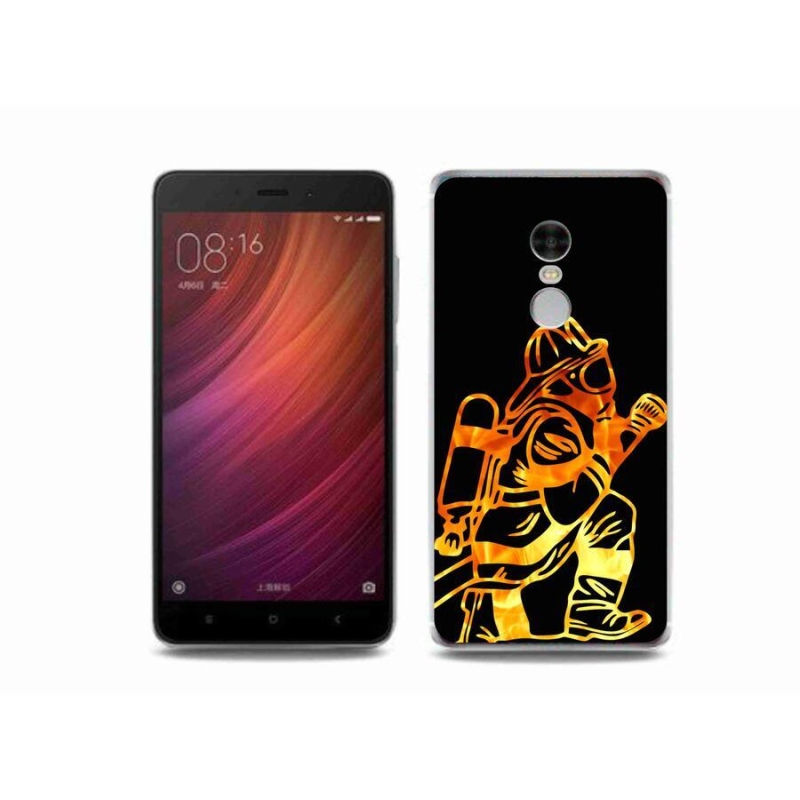 Gél borítás mmCase a Xiaomi Redmi Note 4 - tűzoltó 1 számára