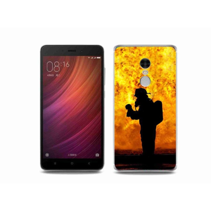Gél borítás mmCase a Xiaomi Redmi Note 4 - tűzoltóhoz