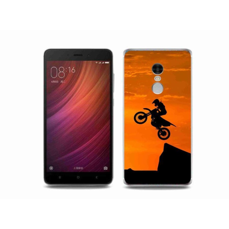 Gél borítás mmCase a Xiaomi Redmi Note 4 készülékhez - motocross