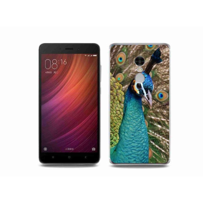 Gél borítás mmCase a Xiaomi Redmi Note 4 készülékhez - páva