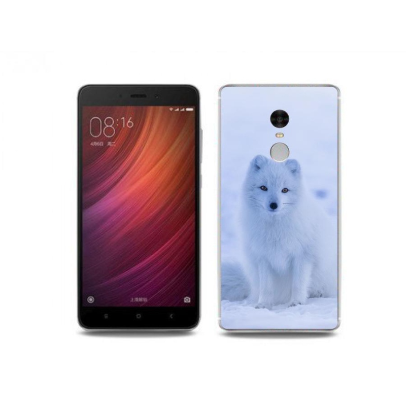 Gél borítás mmCase a Xiaomi Redmi Note 4 készülékhez - polár róka