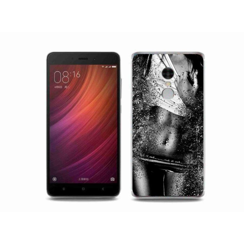 Gél borító mmCase a Xiaomi Redmi Note 4 - szexi nő 1