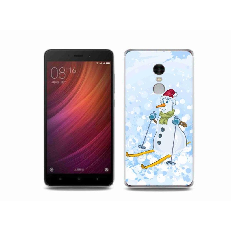 Gél borítás mmCase a Xiaomi Redmi Note 4 - hóemberhez