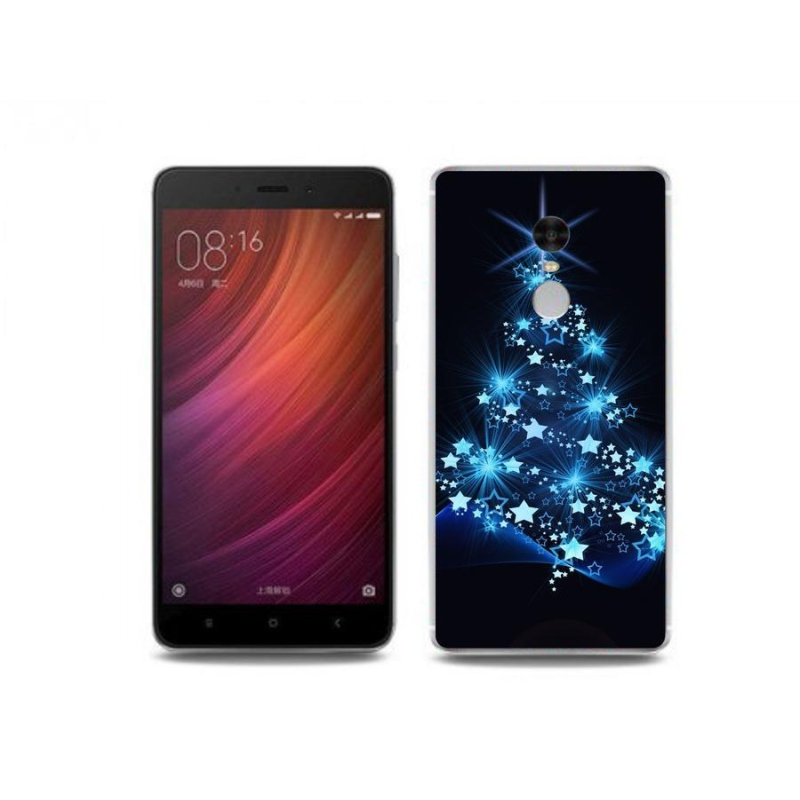 Gél borítás mmCase a Xiaomi Redmi Note 4 - karácsonyfa számára