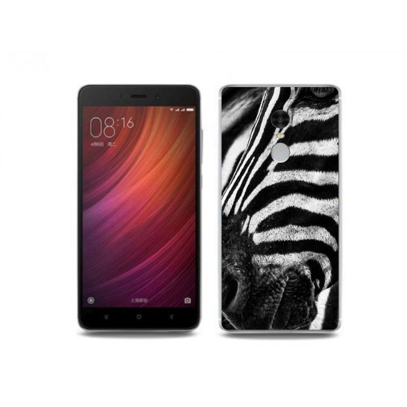 Gél borítás mmCase a Xiaomi Redmi Note 4 készülékhez - zebra