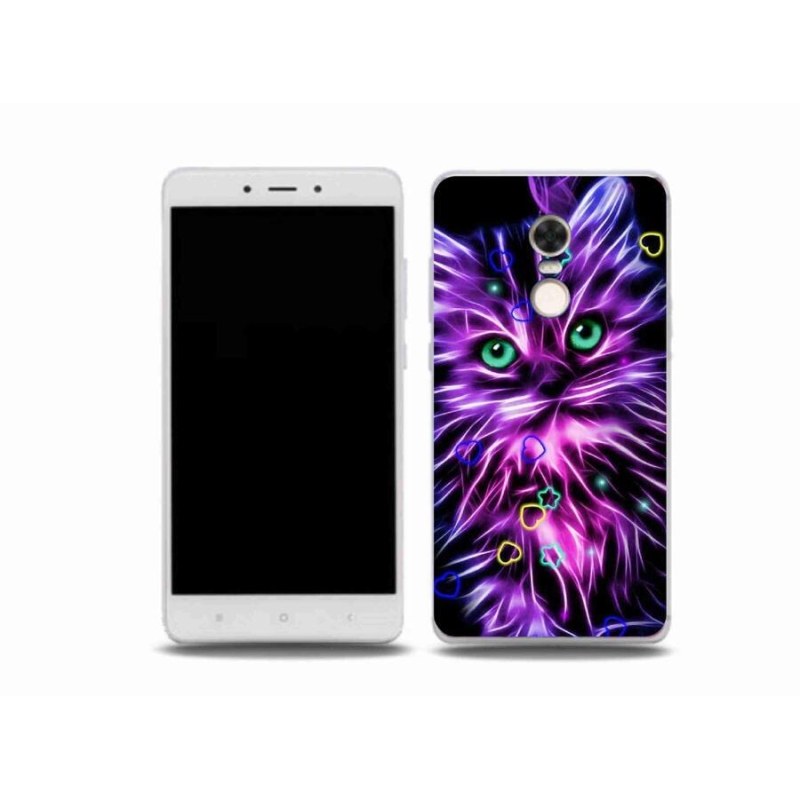Gél borítás mmCase a Xiaomi Redmi Note 4X-hez - absztrakt macska
