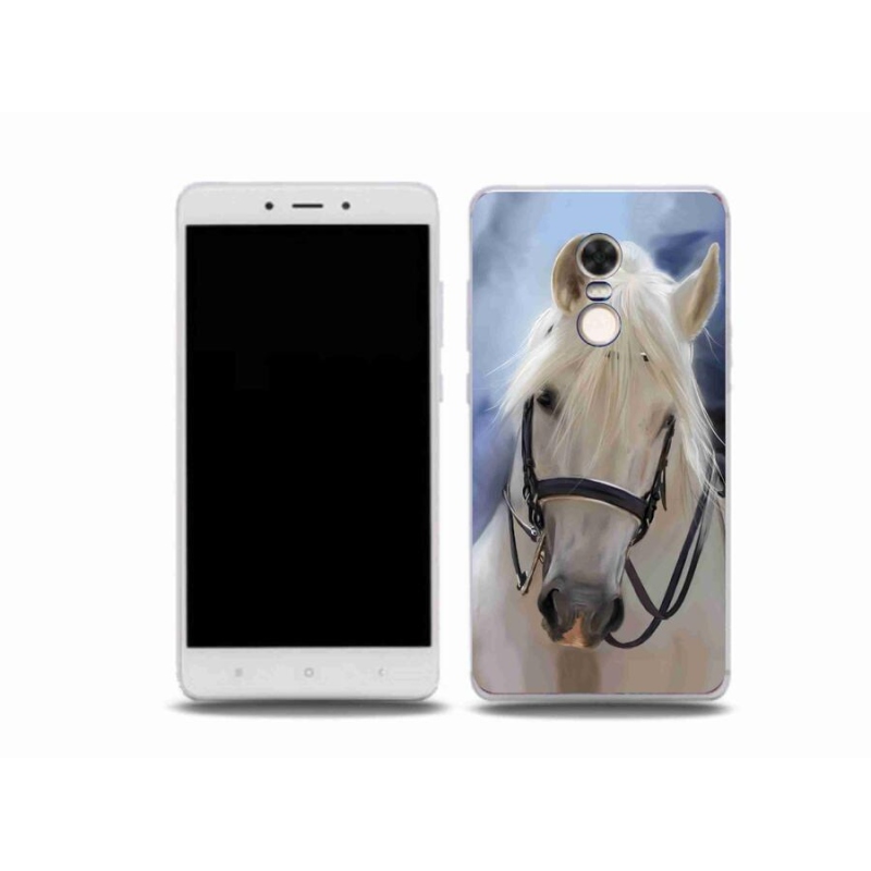 Gél borítás mmCase a Xiaomi Redmi Note 4X-hez - fehér ló