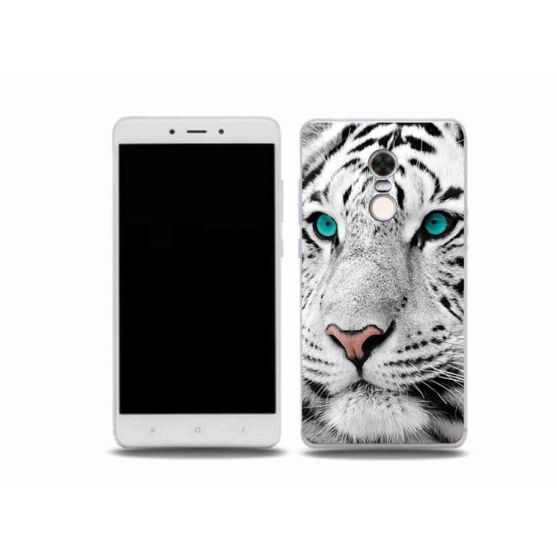 Gél borítás mmCase a Xiaomi Redmi Note 4X-hez - fehér tigris