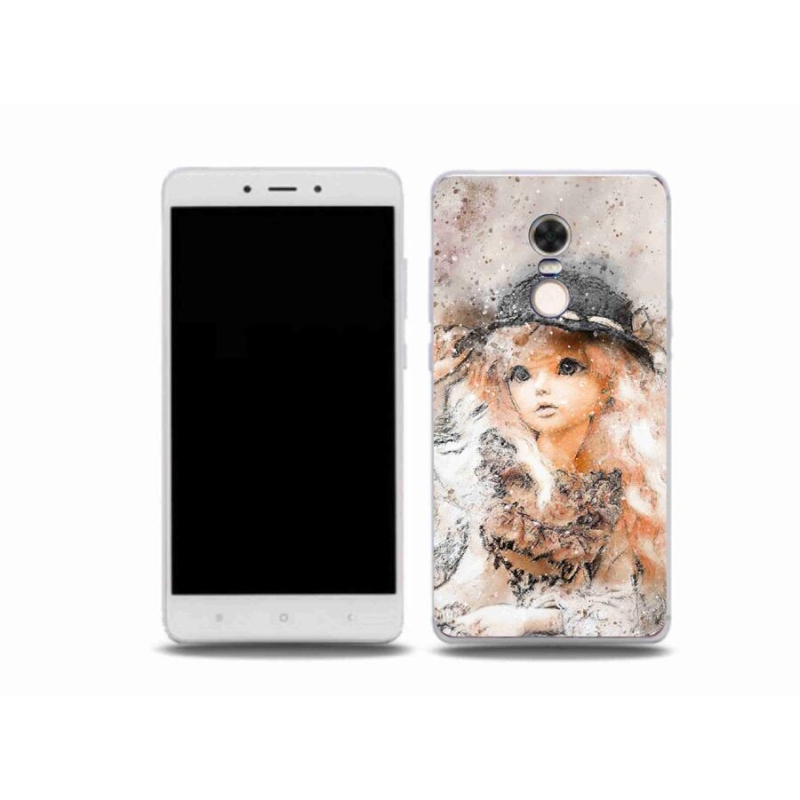 Gél borítás mmCase a Xiaomi Redmi Note 4X-hez - lány kalapban