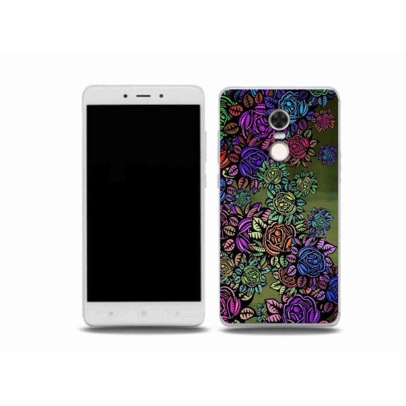 Gél borító mmCase a Xiaomi Redmi Note 4X-hez - virágok 6