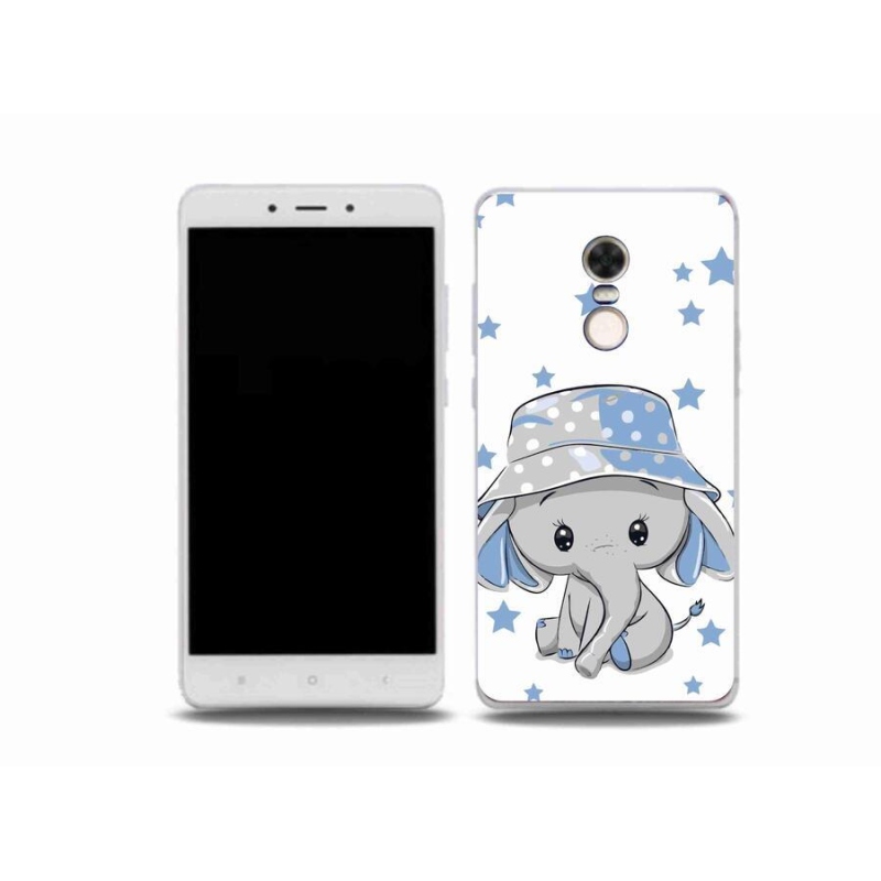 Gél borítás mmCase a Xiaomi Redmi Note 4X készülékhez - kék elefánt