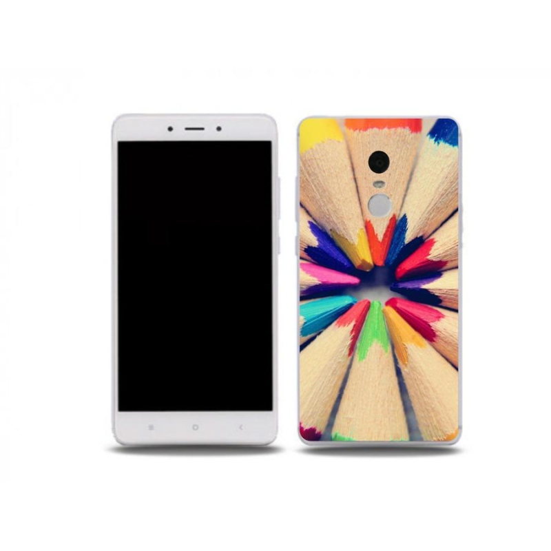Gél borítás mmCase a Xiaomi Redmi Note 4X-hez - zsírkréták
