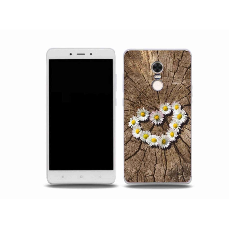 Gél borítás mmCase a Xiaomi Redmi Note 4X-hez - százszorszépek szíve