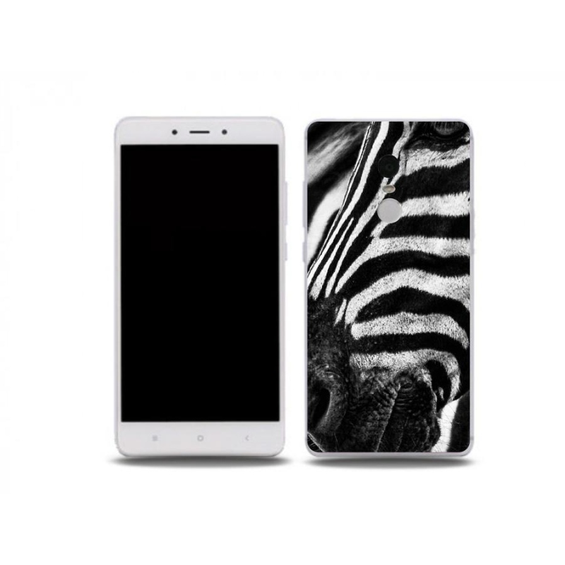 Gél borítás mmCase a Xiaomi Redmi Note 4X-hez - zebra