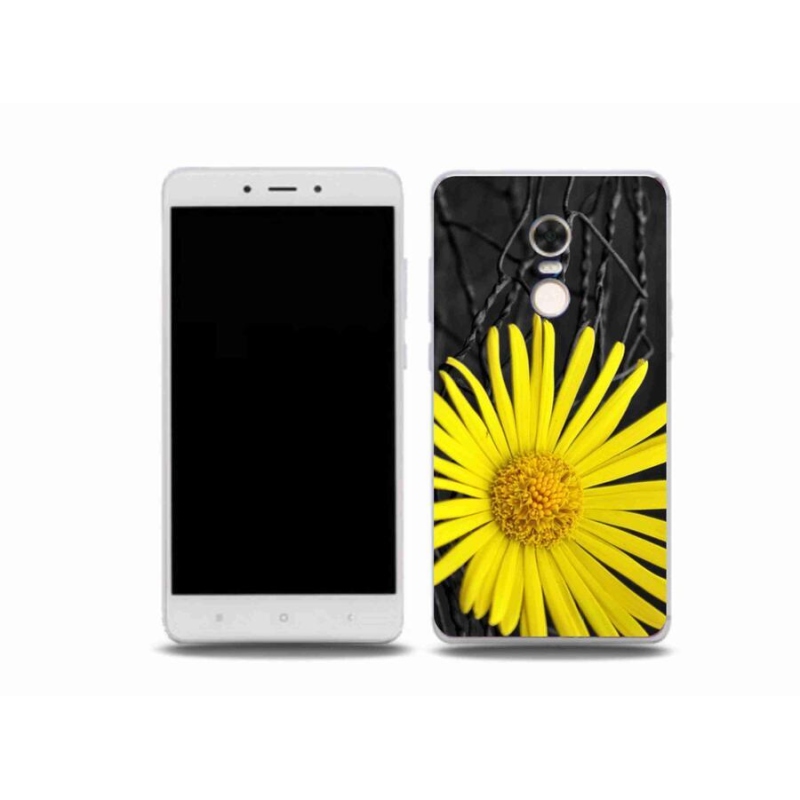 Gél borítás mmCase a Xiaomi Redmi Note 4X-hez - sárga virág