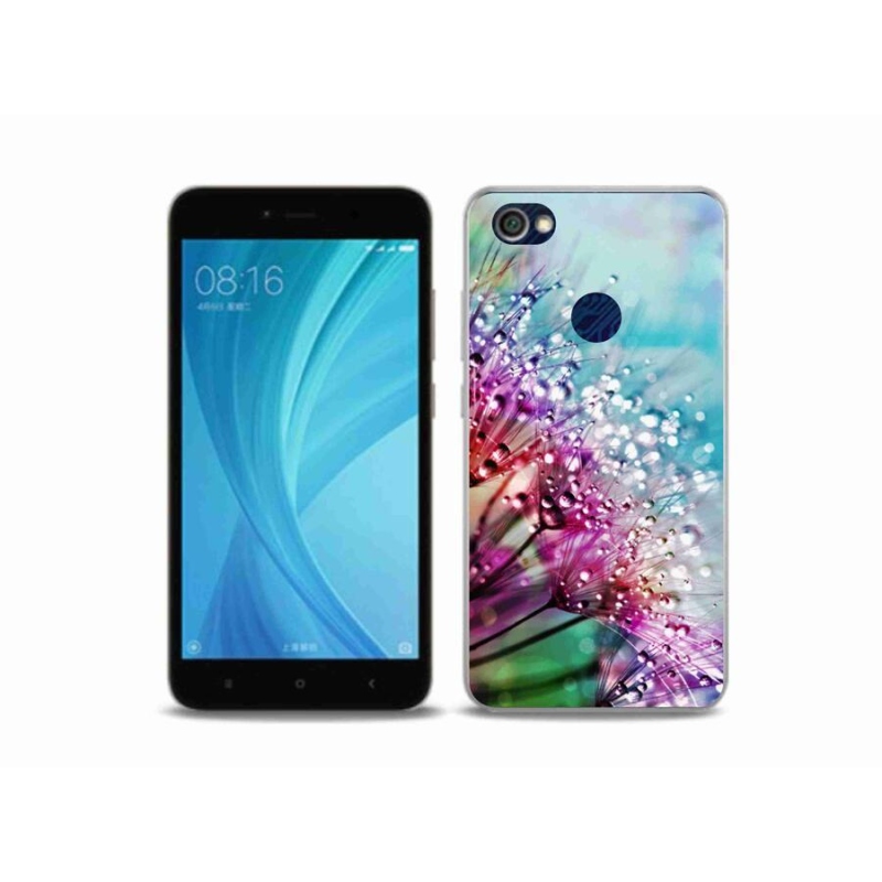 Gél borítás mmCase a Xiaomi Redmi Note 5A Prime számára - színes virágok