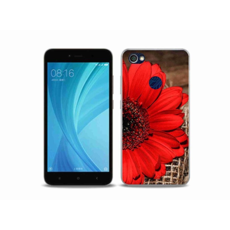 Gél borítás mmCase a Xiaomi Redmi Note 5A Prime készülékhez - gerbera