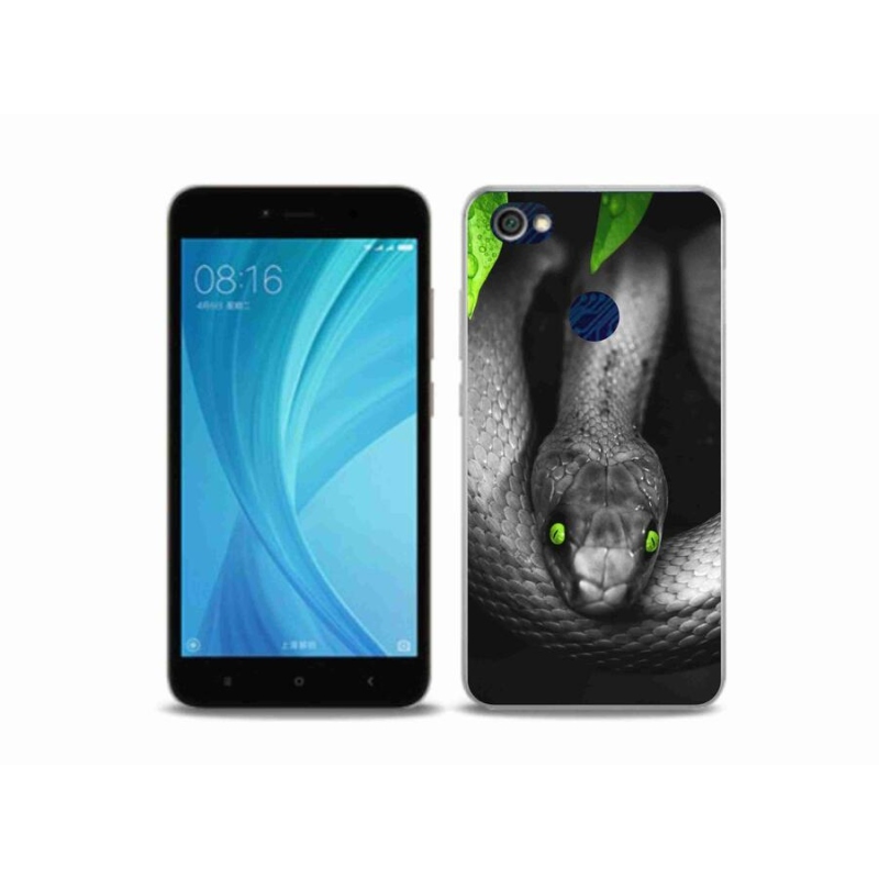 Gél borítás mmCase a Xiaomi Redmi Note 5A Prime számára - kígyó