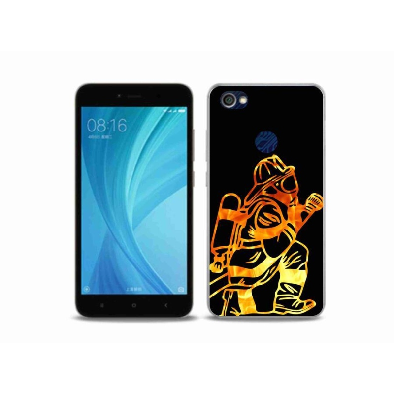 Gél borítás mmCase a Xiaomi Redmi Note 5A Prime-hoz - tűzoltó 1