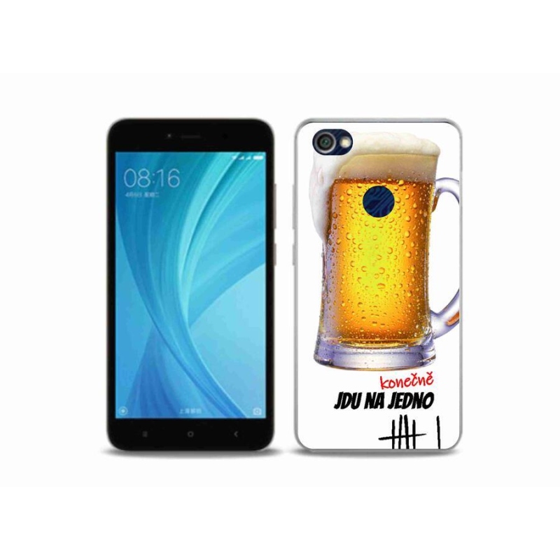 Gél borító mmCase a Xiaomi Redmi Note 5A Prime számára - megyek az egyikhez