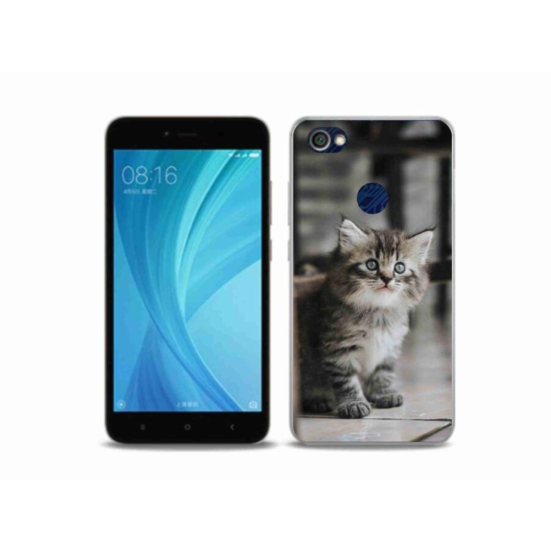 Gél borítás mmCase a Xiaomi Redmi Note 5A Prime számára - cica