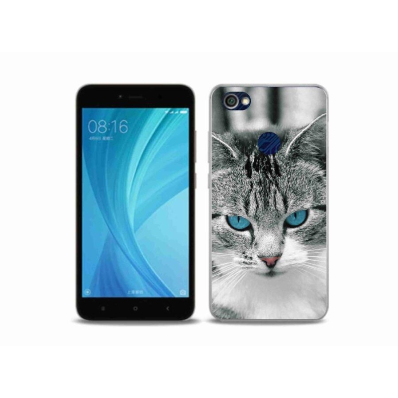 Gél borítás mmCase a Xiaomi Redmi Note 5A Prime számára - cat view 1