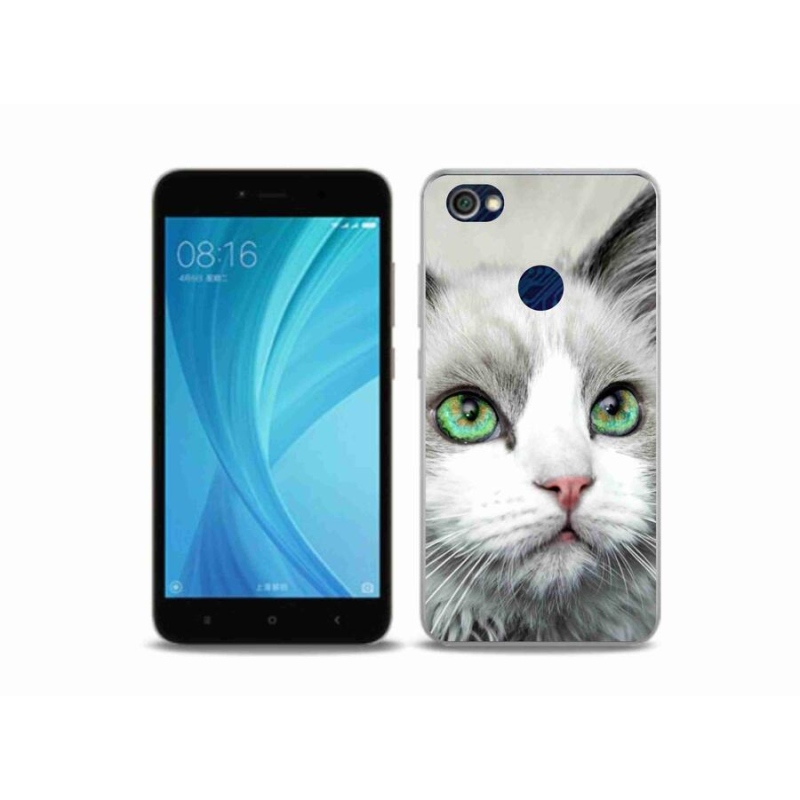 Gél borítás mmCase a Xiaomi Redmi Note 5A Prime számára - macska nézet