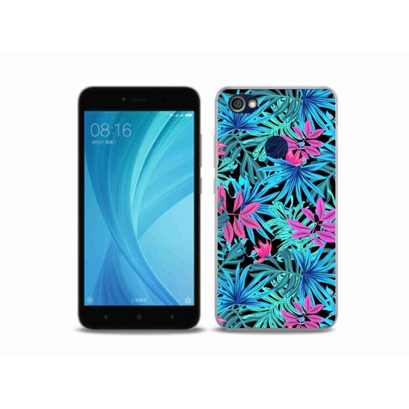 Gél borító mmCase a Xiaomi Redmi Note 5A Prime számára - virágok 3