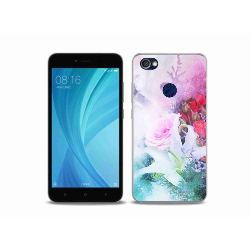 Gél borító mmCase a Xiaomi Redmi Note 5A Prime számára - virágok 4