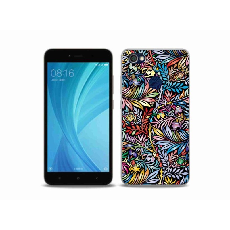 Gél borító mmCase a Xiaomi Redmi Note 5A Prime számára - virágok 5