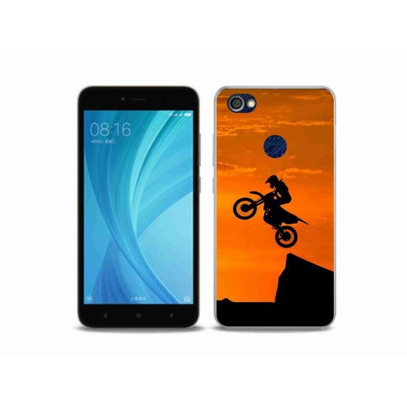 Gél borítás mmCase a Xiaomi Redmi Note 5A Prime számára - motocross