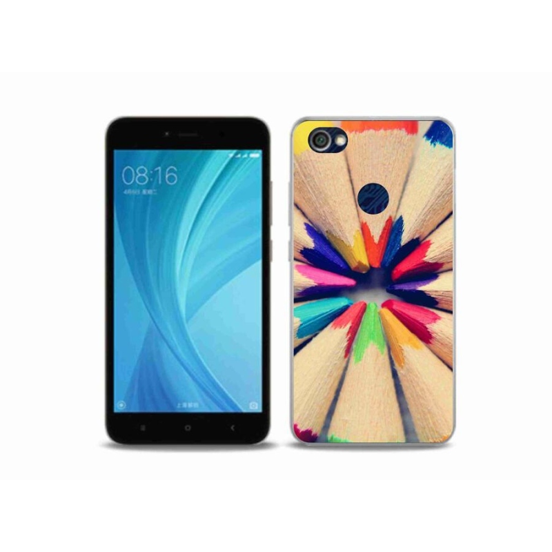 Gél borítás mmCase a Xiaomi Redmi Note 5A Prime számára - zsírkréták