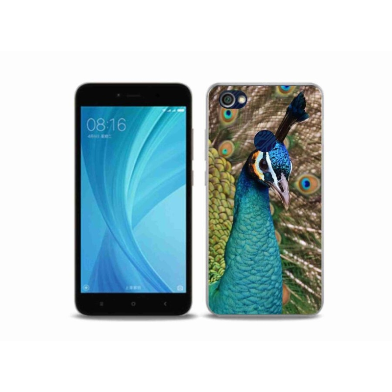 Zselés borítás mmCase a Xiaomi Redmi Note 5A Prime készülékhez - páva