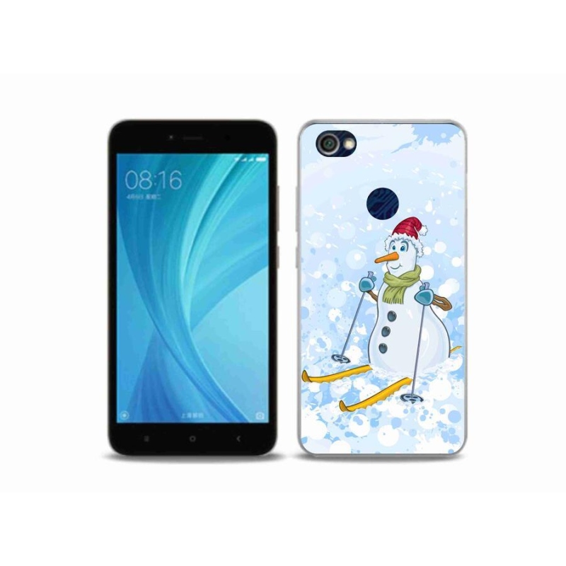 Gél borítás mmCase a Xiaomi Redmi Note 5A Prime készülékhez - hóember