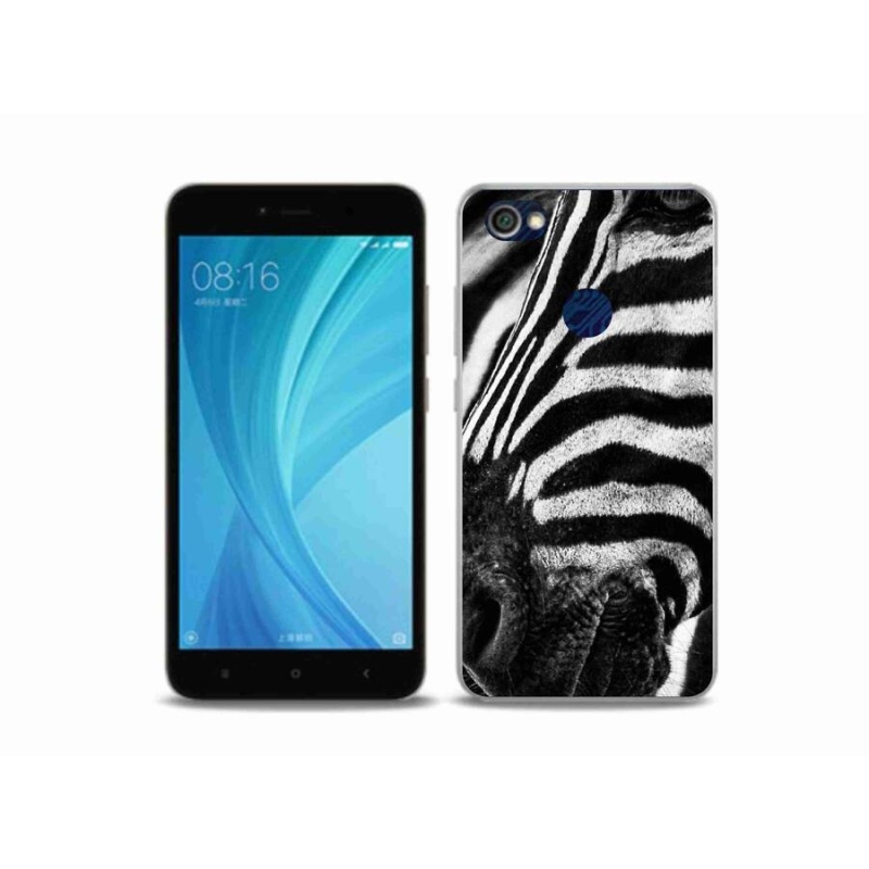 Zselés borítás mmCase a Xiaomi Redmi Note 5A Prime készülékhez - zebra