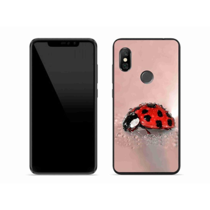 Gél borítás mmCase a Xiaomi Redmi Note 6 Pro-hoz - katicabogár