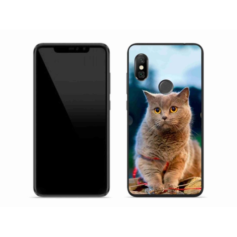 Gél borítás mmCase a Xiaomi Redmi Note 6 Pro készülékhez - Brit kék 2