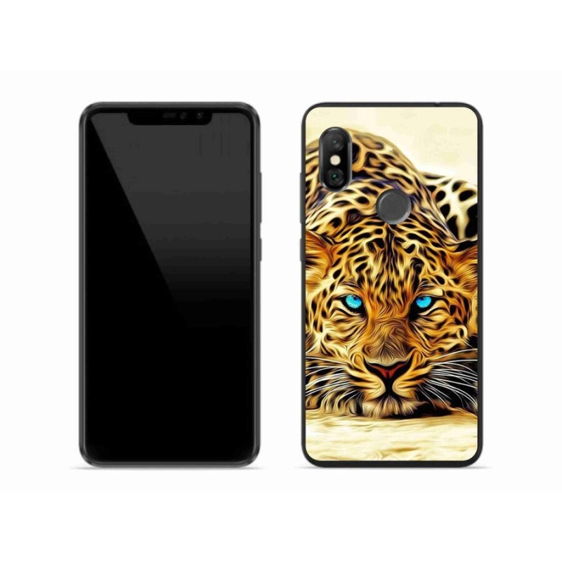Gél borítás mmCase a Xiaomi Redmi Note 6 Pro számára - rajzfilm tigris