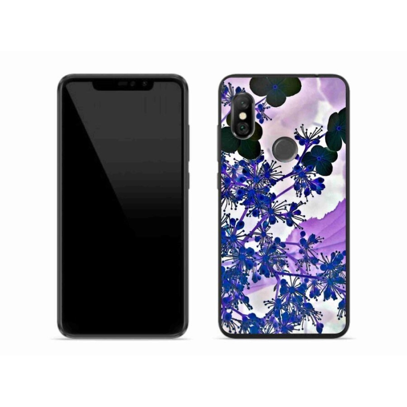 Gél borítás mmCase a Xiaomi Redmi Note 6 Pro számára - hortenzia virág