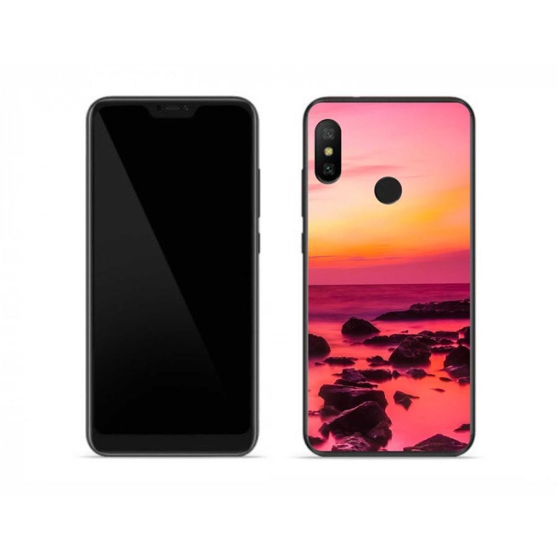 Gél borítás mmCase a Xiaomi Redmi Note 6 Pro számára - tenger és ragyogás