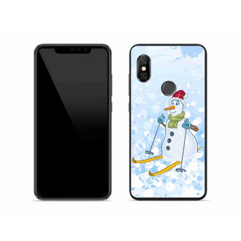 Gél borítás mmCase a Xiaomi Redmi Note 6 Pro készülékhez - hóember