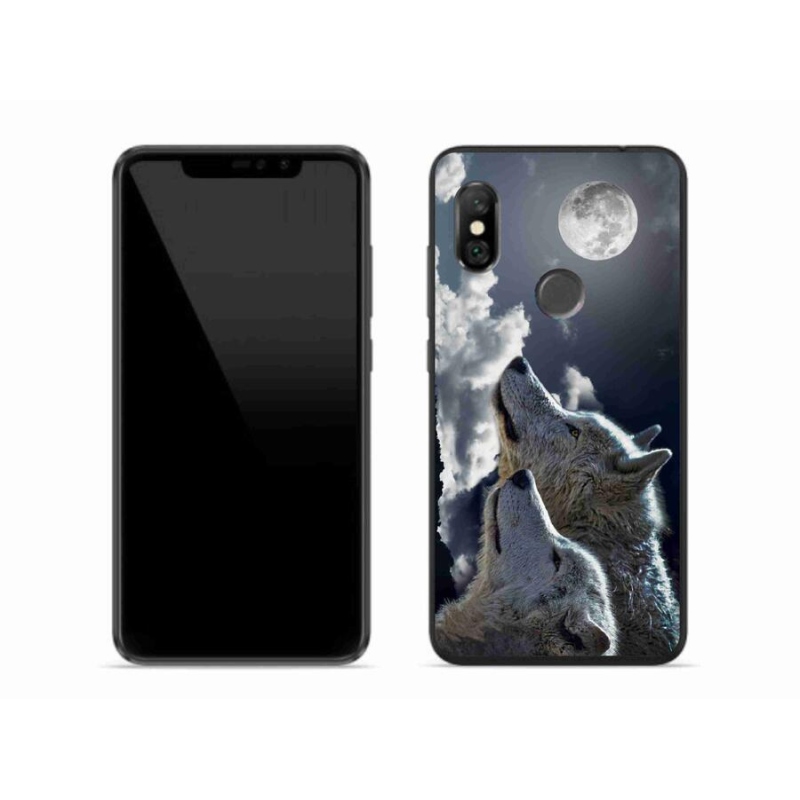 Gél borítás mmCase a Xiaomi Redmi Note 6 Pro-hoz - farkasok
