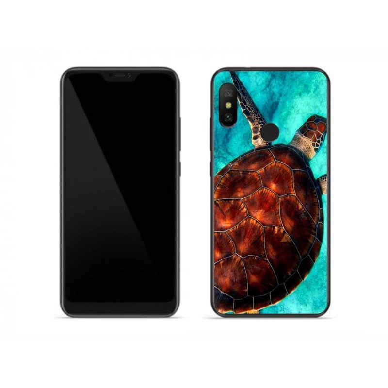 Gél borítás mmCase a Xiaomi Redmi Note 6 Pro készülékhez - teknősbéka
