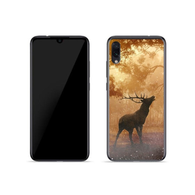 Gél borítás mmCase a Xiaomi Redmi Note 7-hez - szarvas a vadászaton