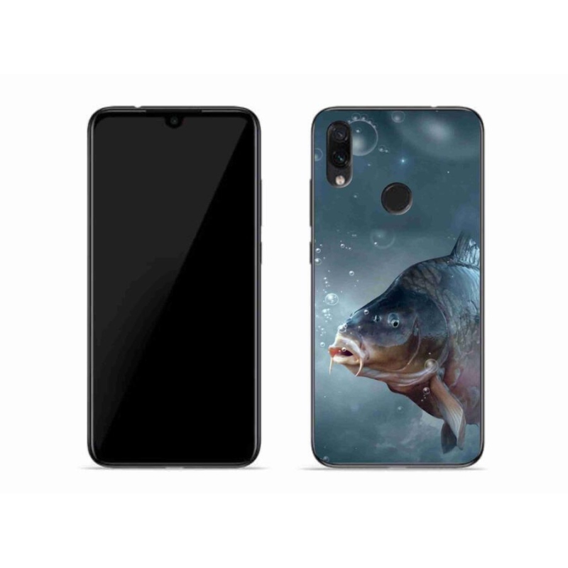 Gél borítás mmCase a Xiaomi Redmi Note 7-hez - ponty és buborékok