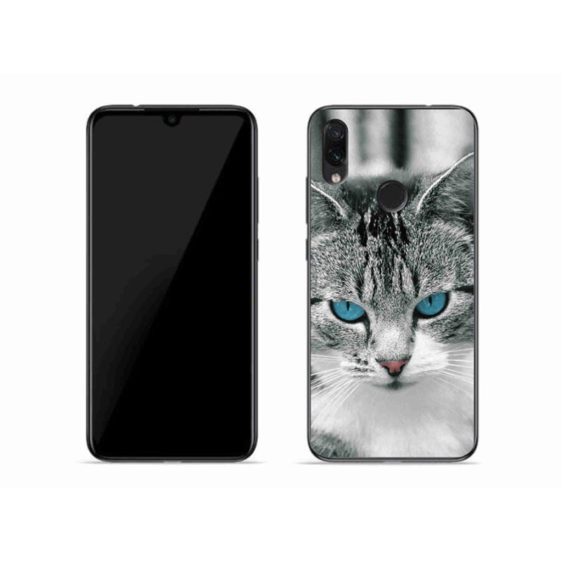 Gél borítás mmCase a Xiaomi Redmi Note 7-hez - macskaszem 1