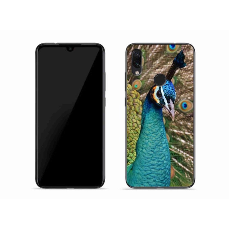 Gél borítás mmCase a Xiaomi Redmi Note 7-hez - páva