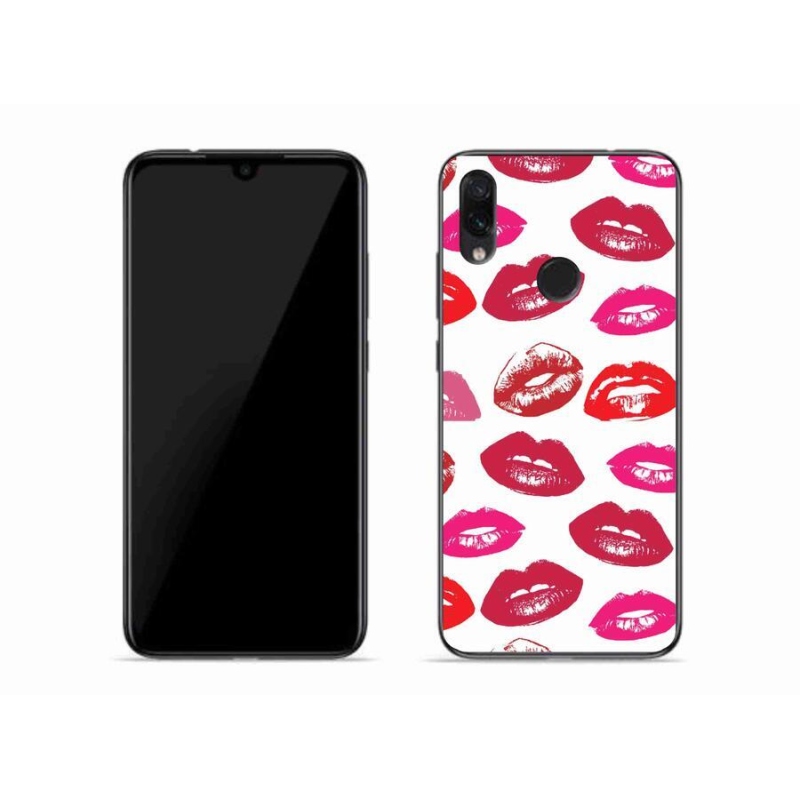 Gél borítás mmCase a Xiaomi Redmi Note 7-hez - ajkak