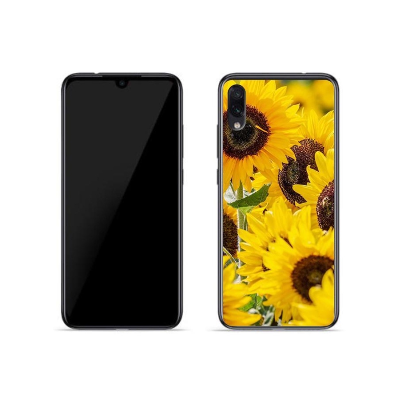 Gél borítás mmCase a Xiaomi Redmi Note 7-hez - Napraforgó