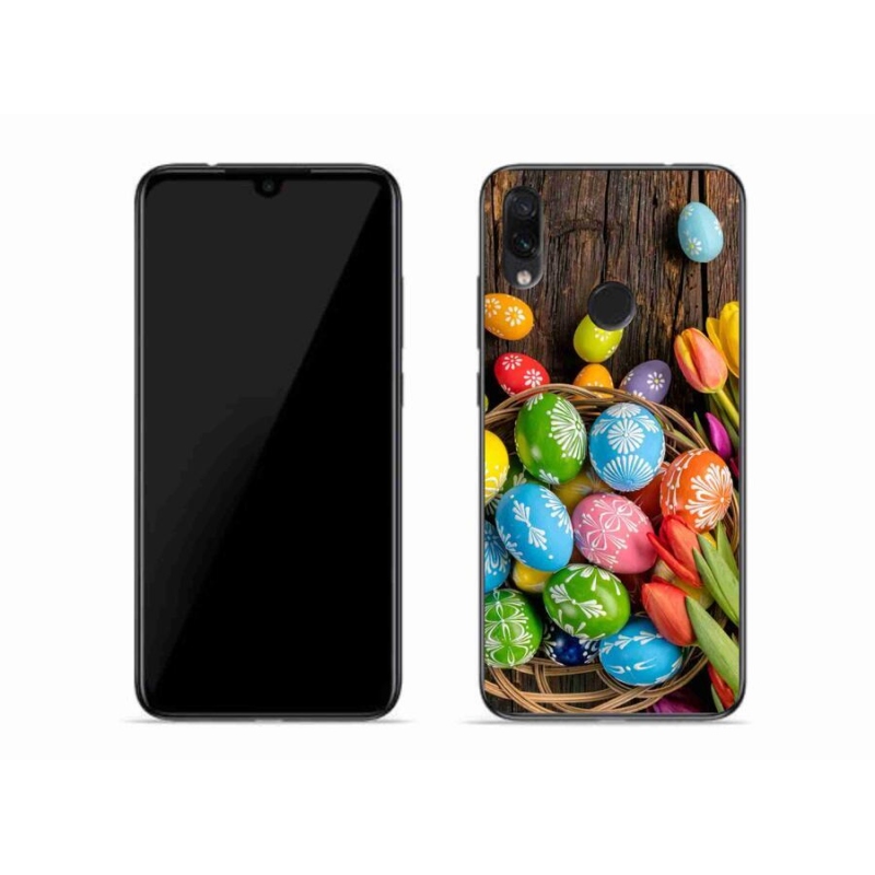 Gél borító mmCase a Xiaomi Redmi Note 7-hez - Húsvéti tojások